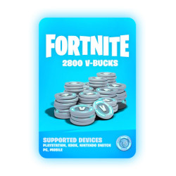 Fortnite 2800 V-Bucks GIFT!